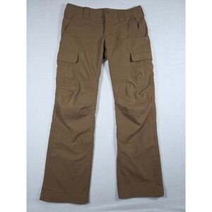Under Armour UA Storm Tactical Patrol Cargo Pants Women's 8 Coyote Brown Ripstop